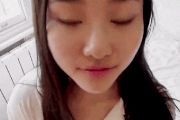 Adorable teen asian model gets started on flaccid dick