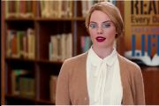Margot Robbie Librarian Strip
