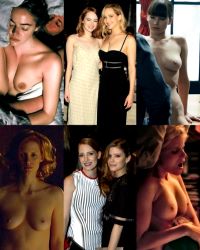 Celebrity Friends On/Off: Emma Stone And Jennifer Lawrence, Jessica Chastain And Kate Mara
