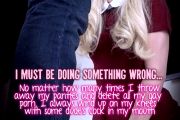 Blonde Sissy Caption Always Ends Up Sucking Cock