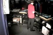DJ fucking Groupie behind his Decks