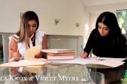 Ella Knox & Violet Myers – Working Overtime