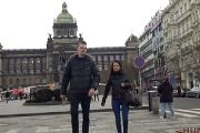 HUNT4K. Hunter finds greedy whore on Vaclavs square in Pragu
