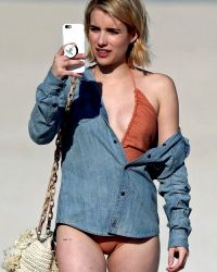 Emma Roberts With A Nice Mound