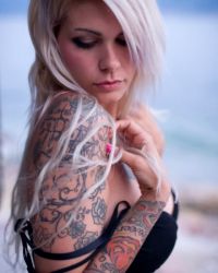 Good-looking Tattoed Lady by Tattooedgirlss