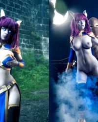 Nude Monara Cosplay From World Of Warcraft By Dis-har-mo-nica