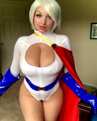 Power Girl From DC, Pink Fox