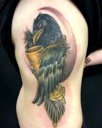 Raven And Goblet