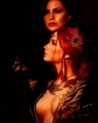 Triss And Yennifer By Christina And Torie
